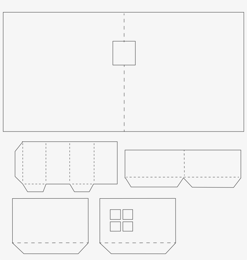 Paper Holiday House Chimney Roof And Door - House, transparent png download