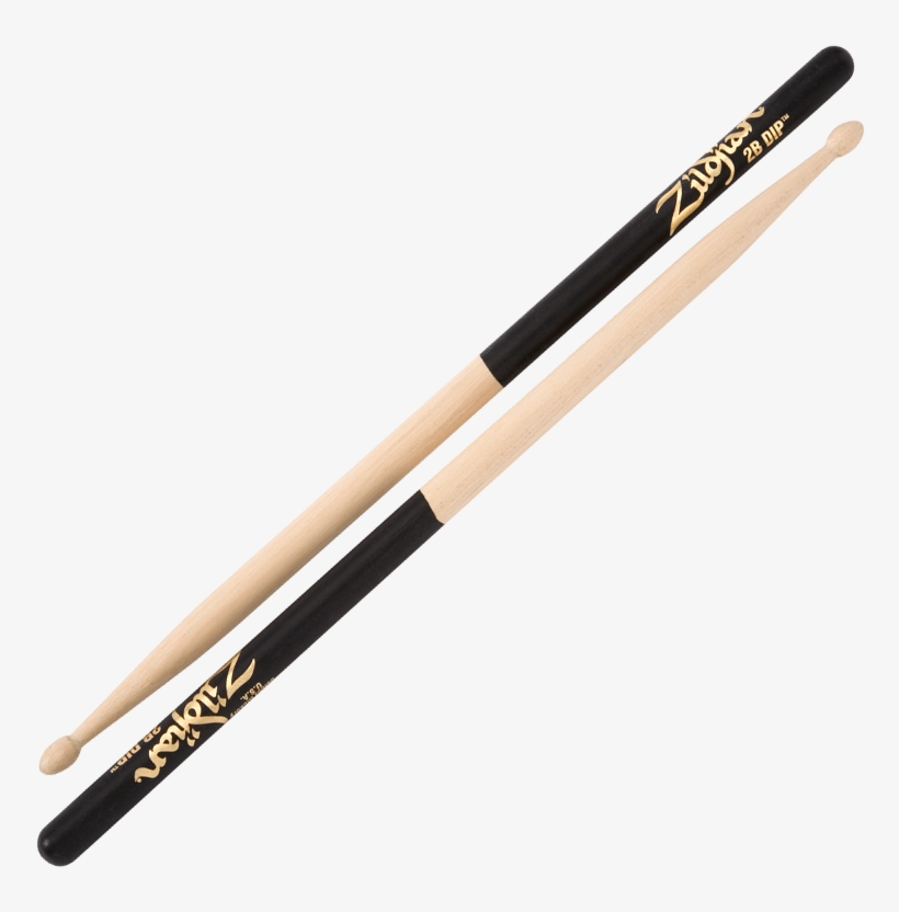 Zildjian 2b Wood Black Dip - Flex Sensor 4.5 Inch, transparent png download