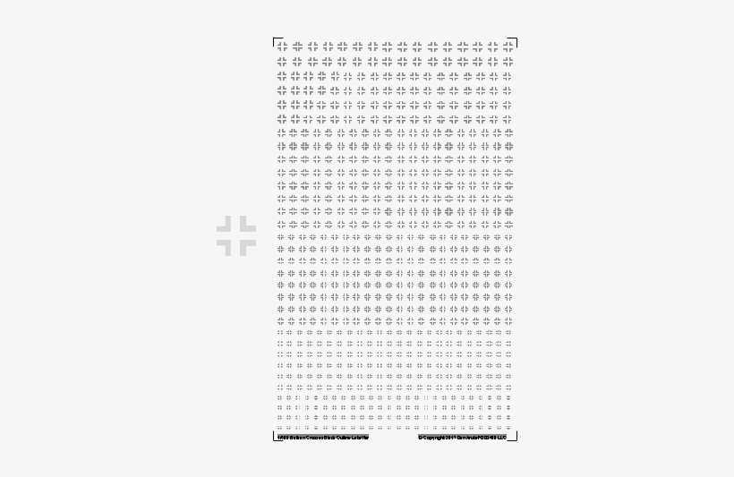 1/600 German Balkan Crosses White Outline - Ww2 Decals 1 300, transparent png download
