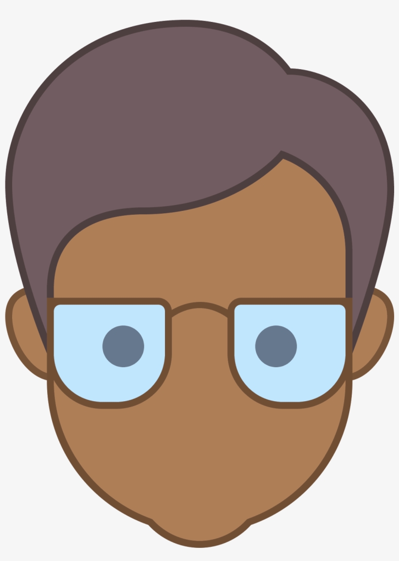 School Director Male Skin Type 6 Icon - Cartoon, transparent png download