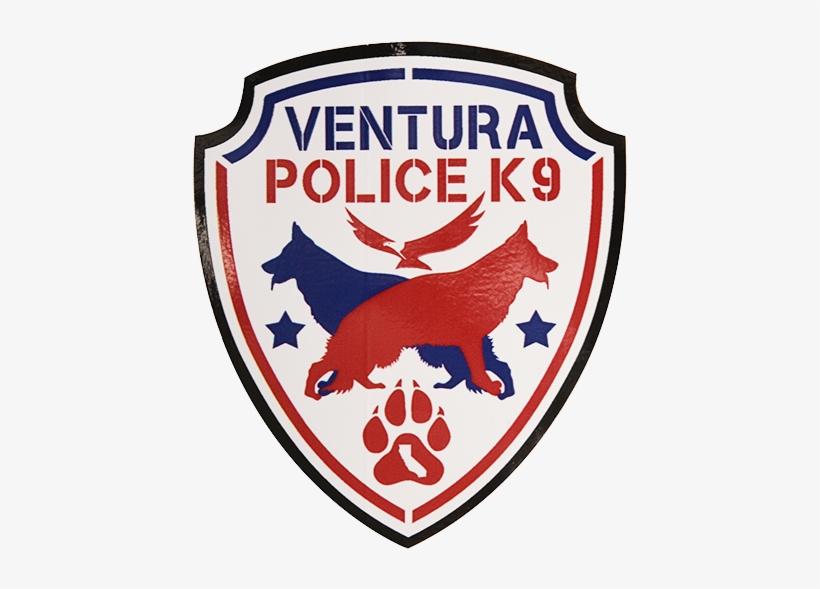 Ventura Police Department K9 Unit - Ventura Police K9 Logo, transparent png download