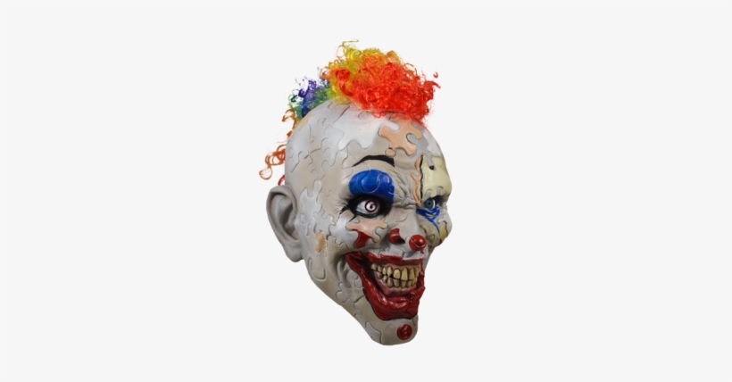 Puzzle Face Clown Mask Ahs Cult - Ahs Cult Puzzle Face, transparent png download