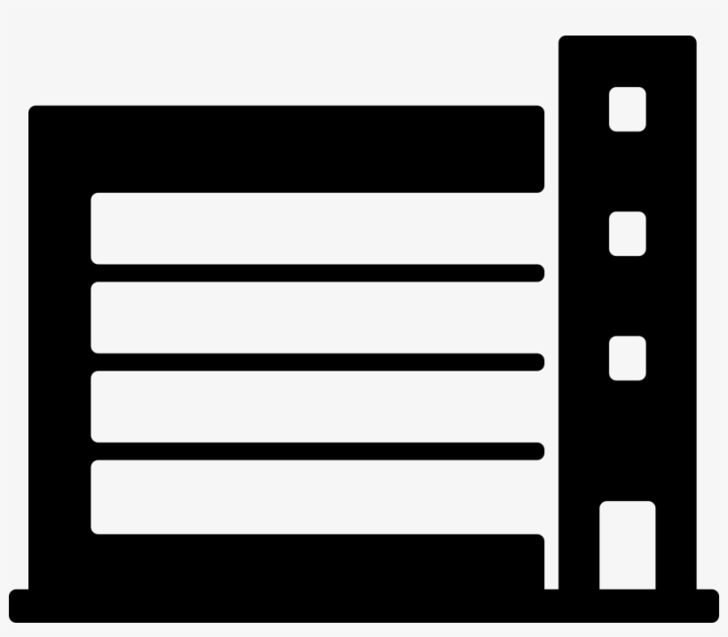Building With Thin And Wide Design Comments - Wide Building Icon, transparent png download