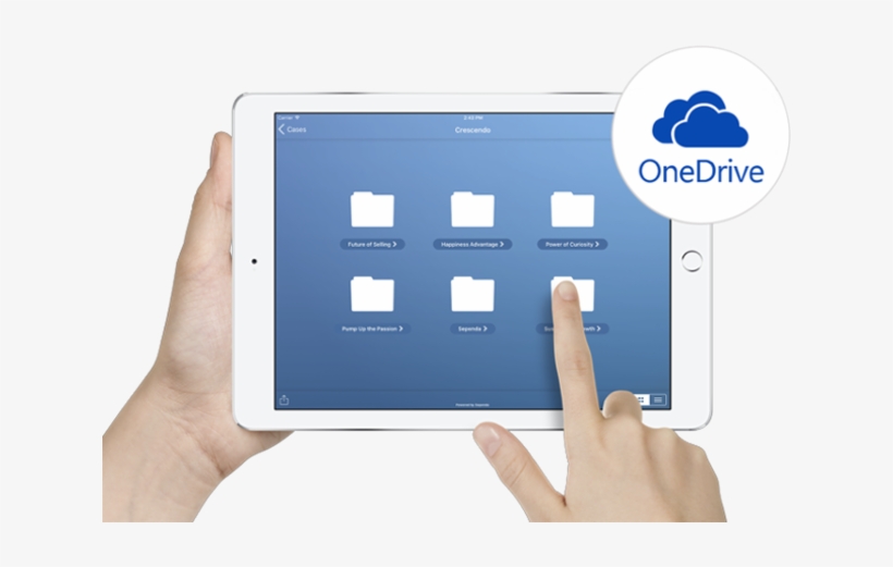 Quick Start With Crescendo For Microsoft Onedrive - Onedrive, transparent png download