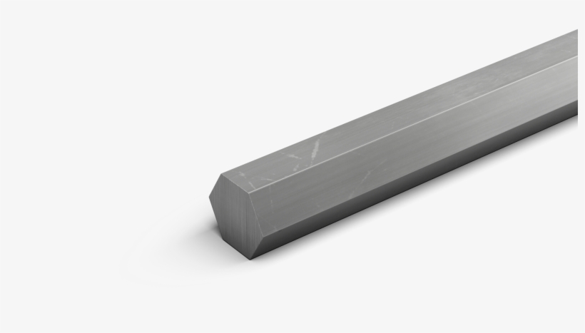 316l Stainless Steel Hex Bar - Concrete, transparent png download