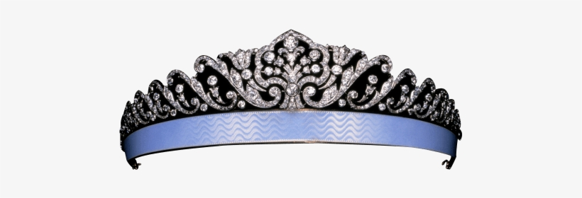 Platinum And Gold Tiara With The Central Motif Of Floral - Tiara, transparent png download