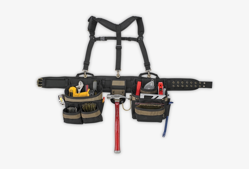 Heavy Duty Framer's Comfortlift™ System - Kunys Framers Tool Belt, transparent png download