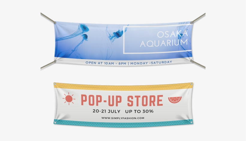 Vinyl Banner Printing - Vinyl Banners, transparent png download