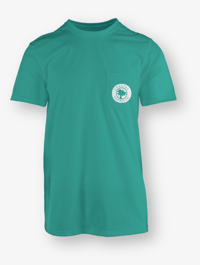 Seafoam Short Sleeve Awesome Pocket T Shirt - Under Armour Ua Run Graphic Short Sleeve, Black, Lg, transparent png download