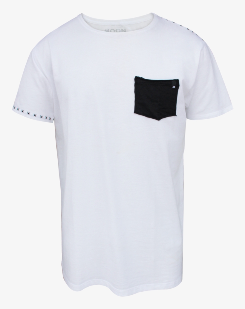 Men T-shirt Pocket Bintang - Active Shirt, transparent png download