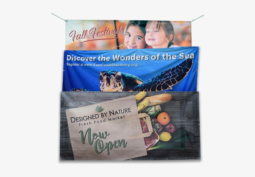Standard Vinyl Banners - Vinyl Banners, transparent png download