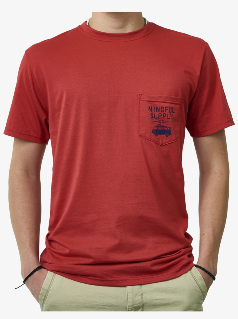 Enjoy The Ride Unisex Pocket Tee - Active Shirt, transparent png download