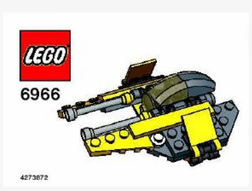 Lego Republic Attack Shuttle Mini Building Set, transparent png download