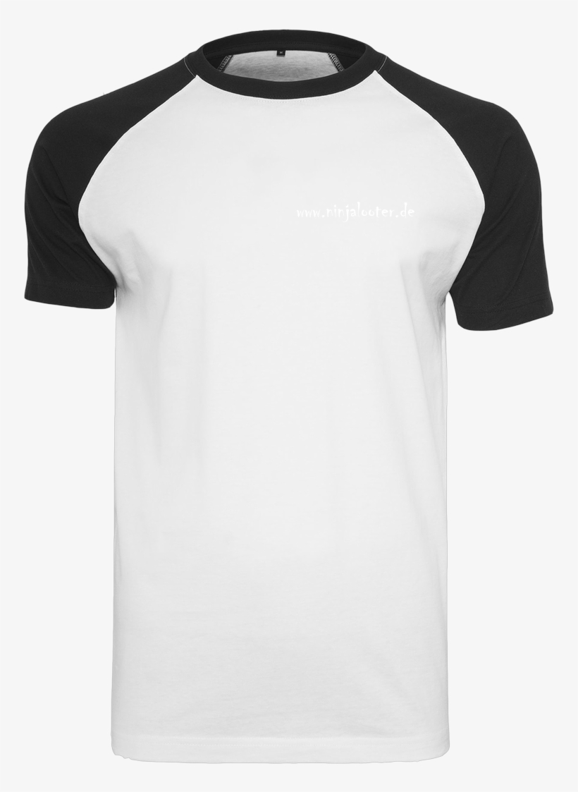 De Pocket And Back T-shirt Raglan Tee White, transparent png download