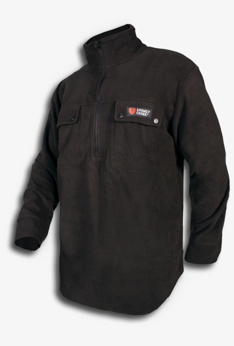 Stoney Creek Long Sleeve Bush Shirt Pocket - 5.11 Job Shirt Black, transparent png download