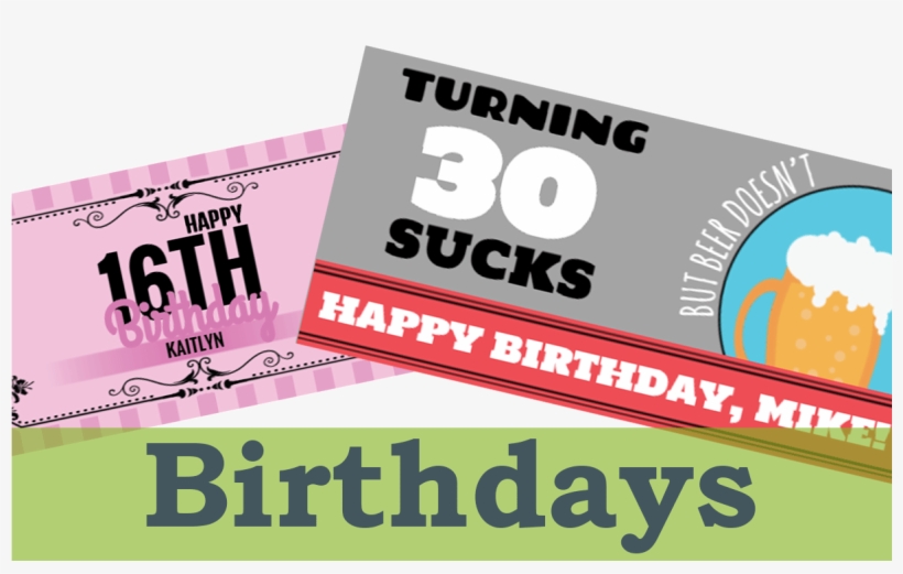 Birthday Banners - Birthday, transparent png download