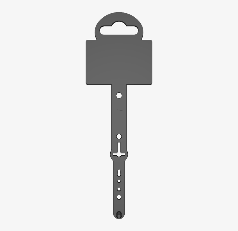 Belt Hanger Utility Black - Strap, transparent png download