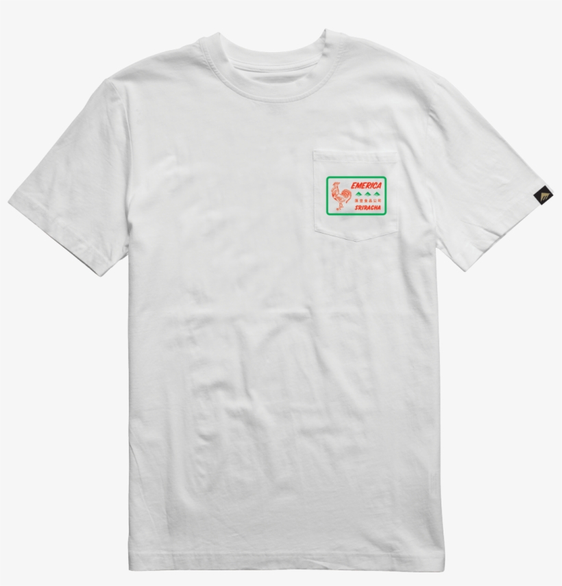Sriracha Pocket - White - Hi-res - Tommy Hilfiger Men T Shirt White, transparent png download
