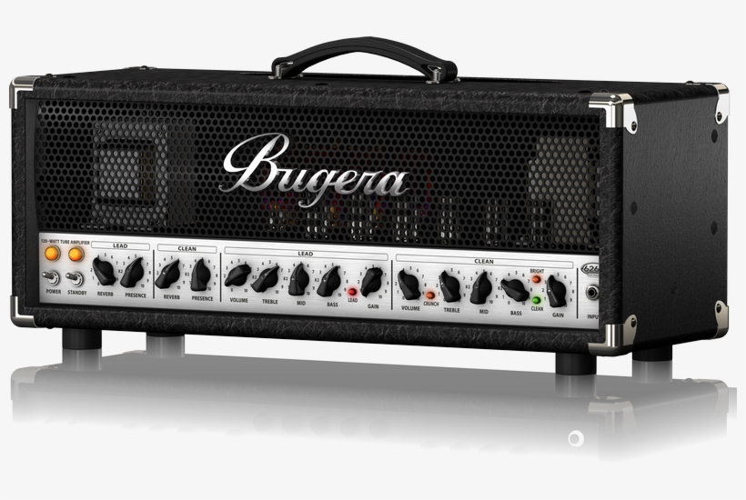Bugera 6262 Infinium Ultimate Rock Tone 2-channel Guitar - Bugera 333xl Infinium Guitar Amp Head, transparent png download