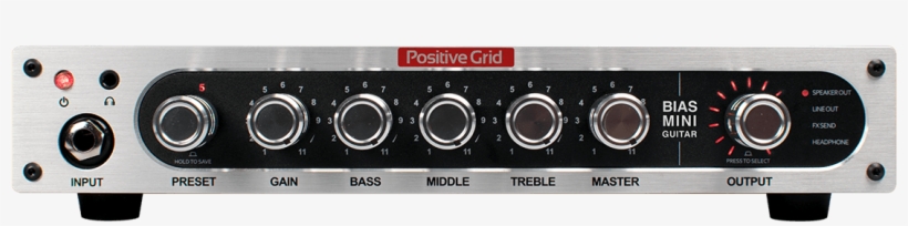 Guitar Amplifier Featuring Component-level Emulation - Positive Grid Bias Mini Guitar, transparent png download