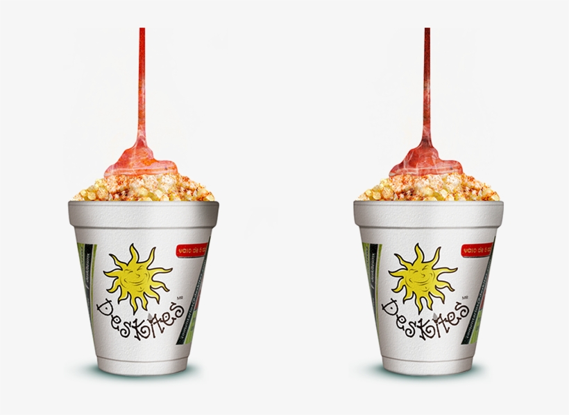 1 Capa De Limón, Mayonesa Y Queso - Elote En Vaso Png, transparent png download