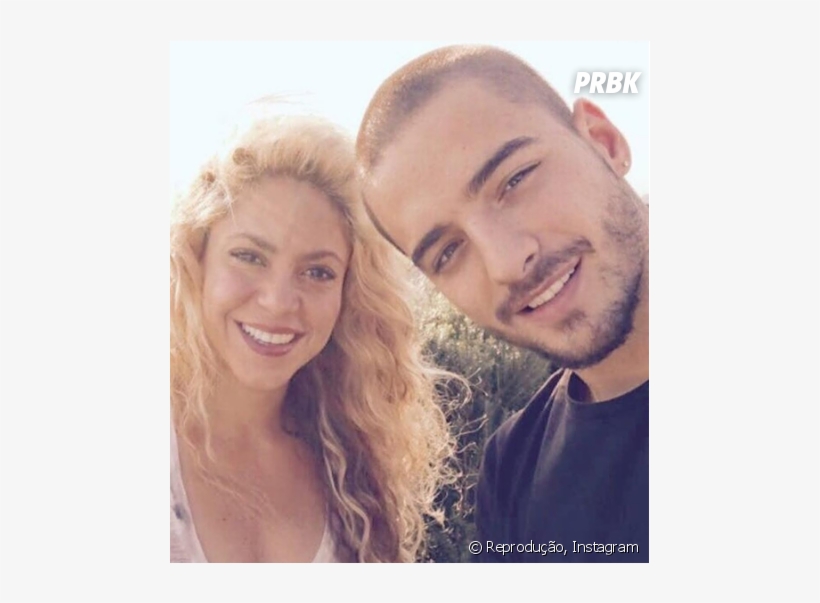 Os Colombianos Shakira E Maluma Apostam Em Parceria - Maluma Shakira, transparent png download