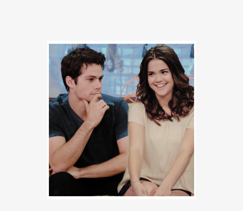 #maia Mitchell #dylan O'brien - Conversation, transparent png download