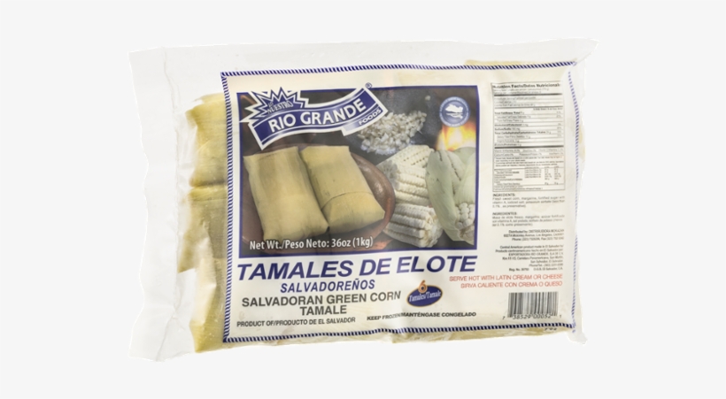 Rio Grande Foods Tamales De Elote Green Corn Salvadorean, transparent png download