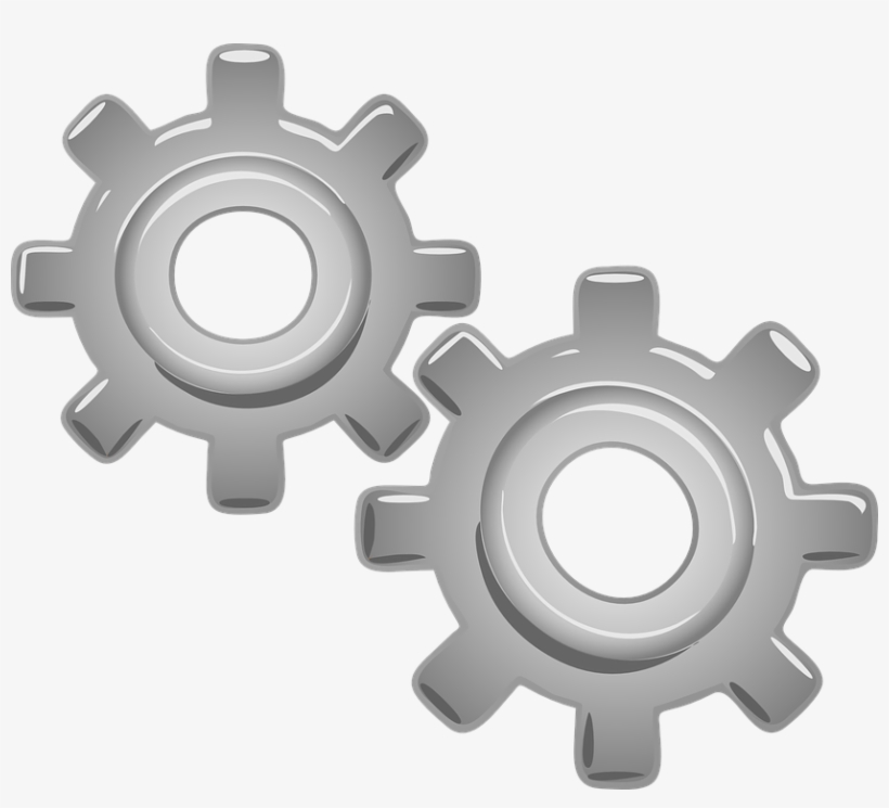 Gears Motor Part - Engine Clipart, transparent png download