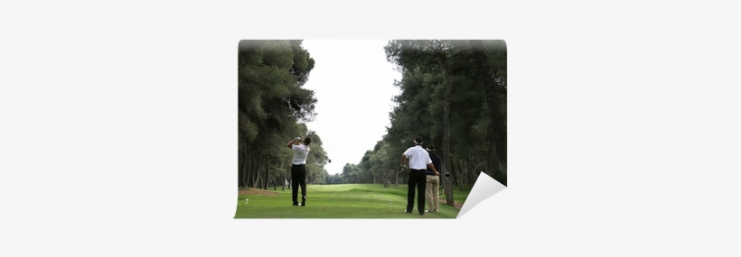 Golf Swing In Riva Dei Tessali Golf Course, Italy Wall - Golf, transparent png download