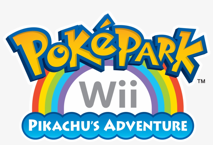 Pokepark Wii Pikachu's Adventure Logo, transparent png download