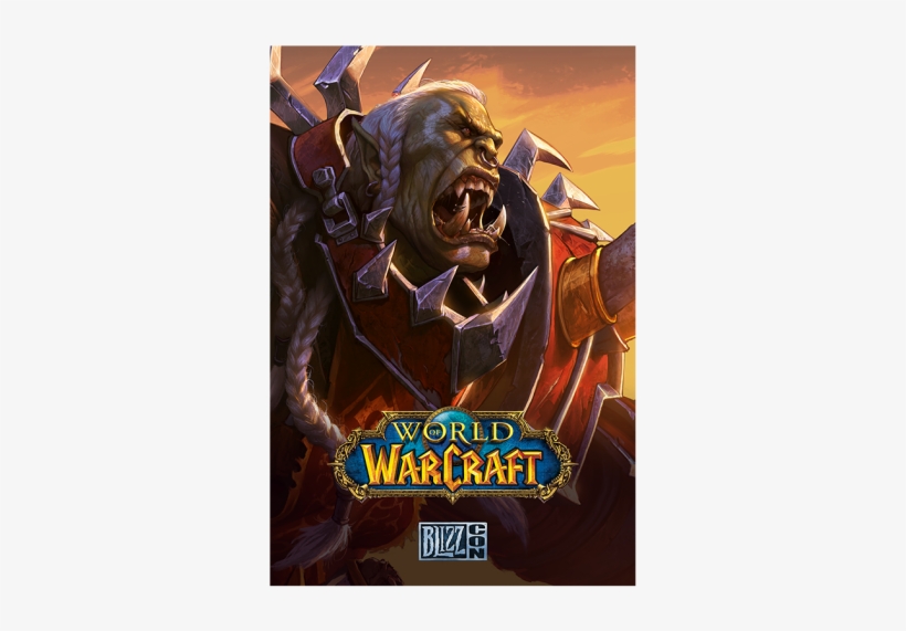 World Of Warcraft Saurfang Poster - World Of Warcraft Poster, transparent png download