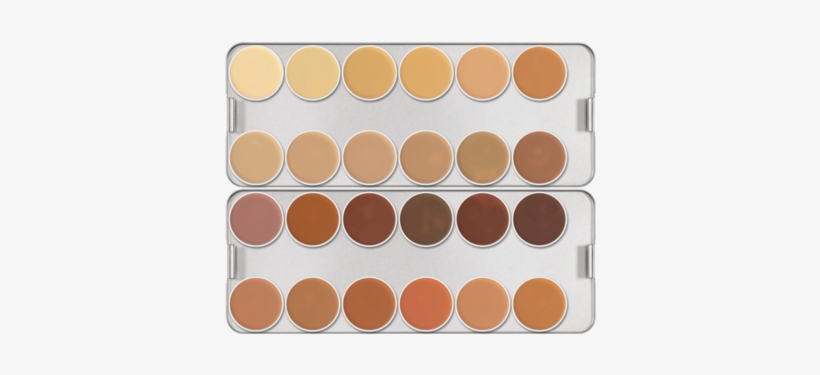 Dermacolor Large Palette - Dermacolor 24 Colour Creme Camouflage Palette - Dm, transparent png download