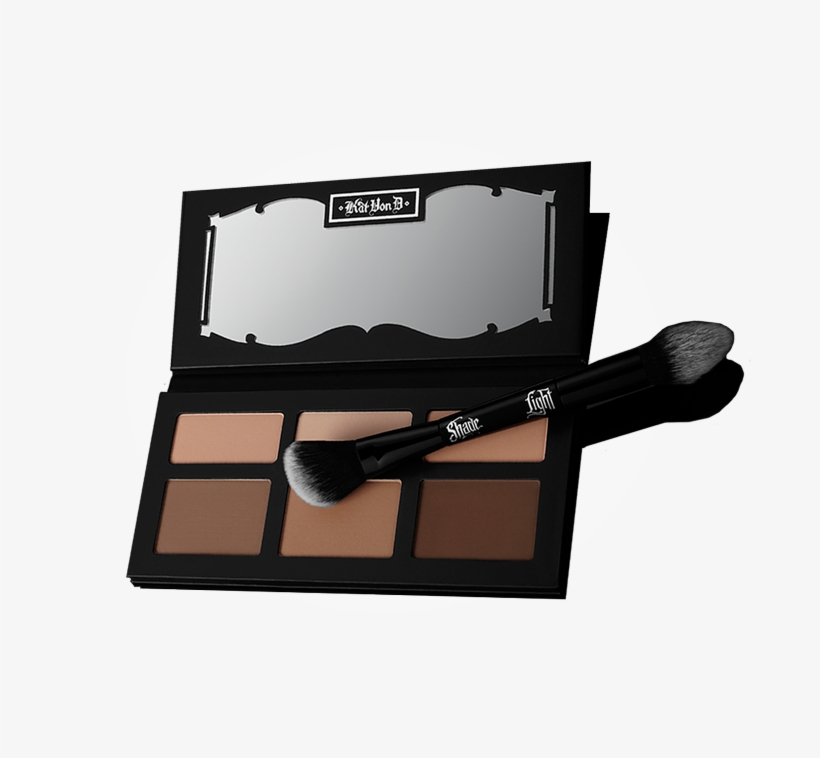 Six Shades Three For Highlighting And Three For Contouring - Kat Von D Contour Png, transparent png download