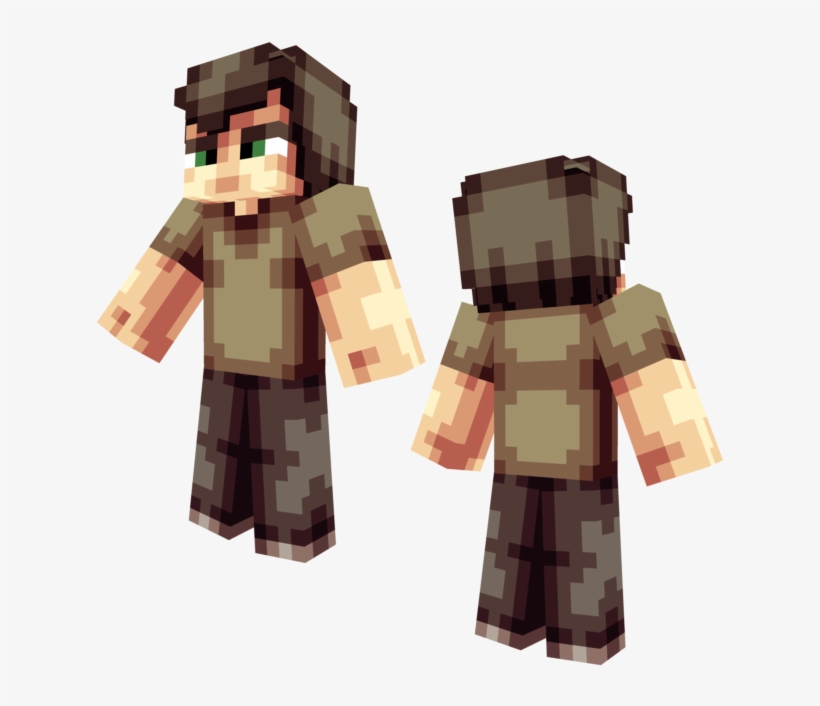 Mveilfbpng - Rick Grimes Minecraft Skins, transparent png download