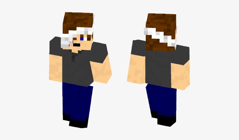 Carl Grimes Season7 - Minecraft Skin John Wick, transparent png download