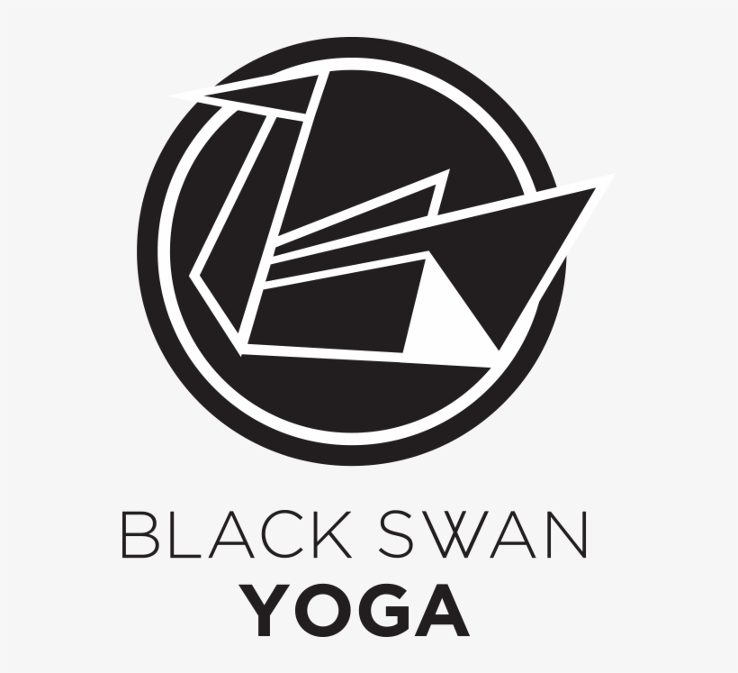 Black Swan Yoga Logo - Black Swan Yoga Dallas, transparent png download