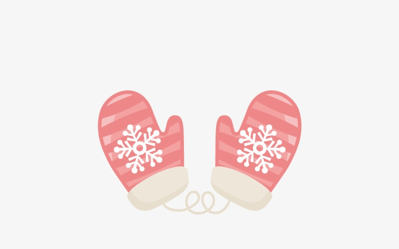 Download Striped Mittens Svg Scrapbook Title Winter Svg Cut - Mittens