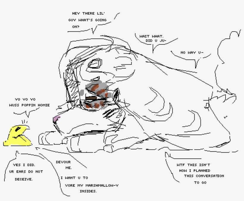 I Nearly Said Chode - Line Art, transparent png download