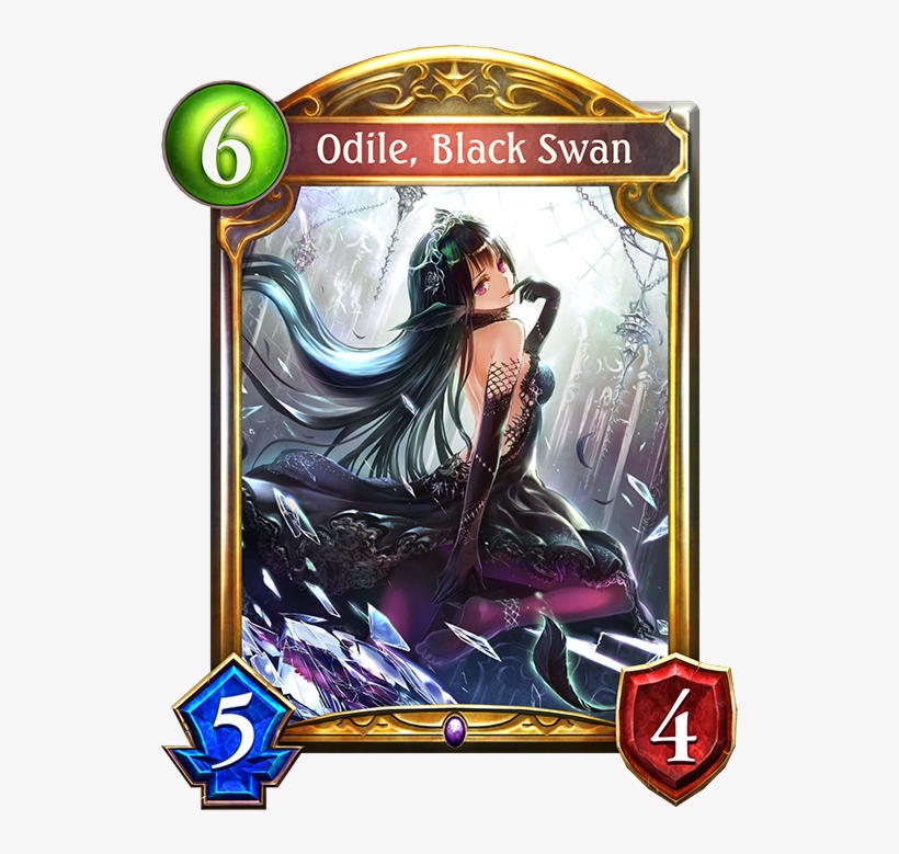 Odile Black Swan Shadowverse, transparent png download