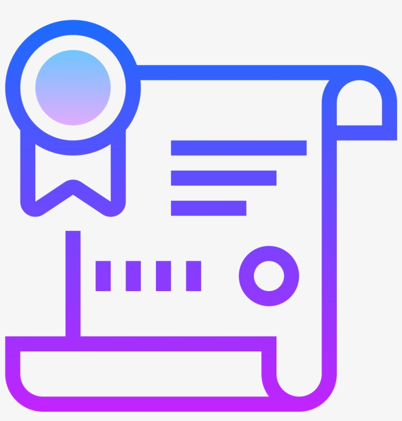 Diploma Icon Png - Certificate Icon, transparent png download