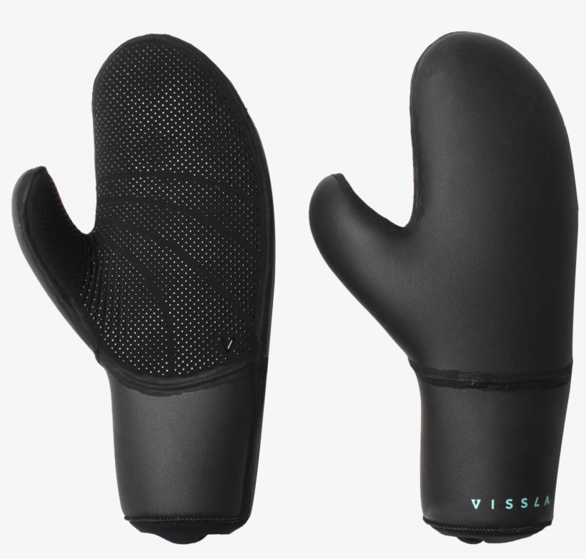 7 Seas 7mm Mitten - Vissla 7 Seas 7mm Wetsuit Mitts (colour: Black / Size:, transparent png download
