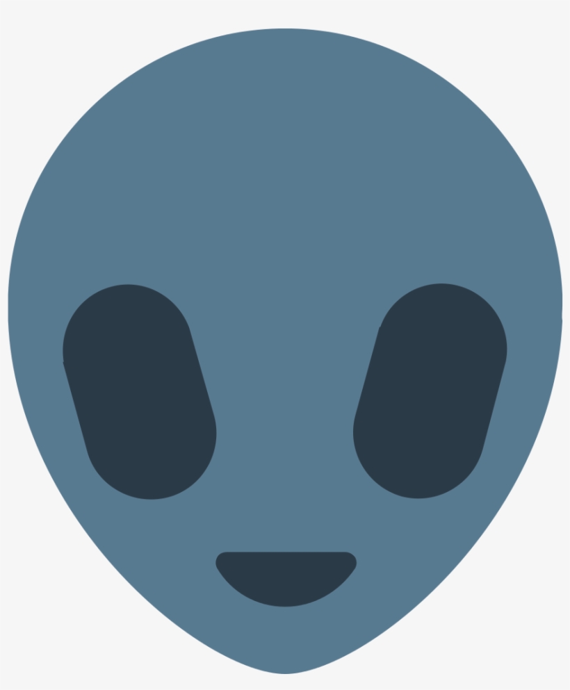 Fxemoji U1f47d - Svg - Que Significa El Emoji De Marciano, transparent png download