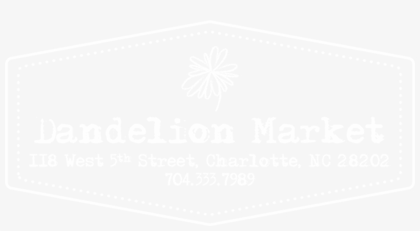 Logo - Dandelion Market, transparent png download