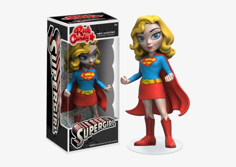 Funko Vinyl Rock Candy - Funko Rock Candy Supergirl, transparent png download