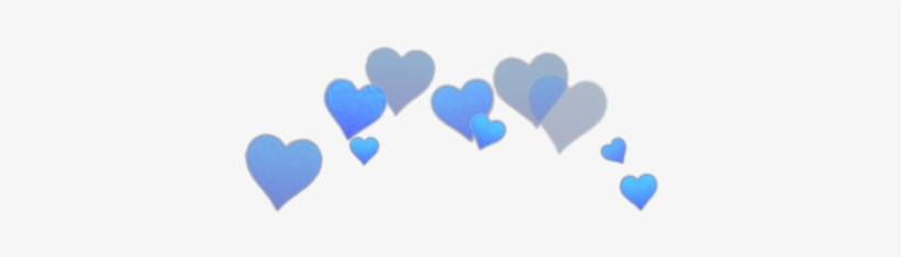 Report Abuse - Blue Photo Booth Hearts, transparent png download