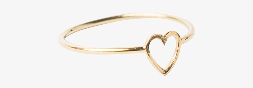 Imagen De Broken Small Heart Ring - Ring, transparent png download