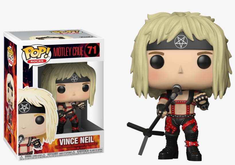Funko Pop Motley Crue, transparent png download
