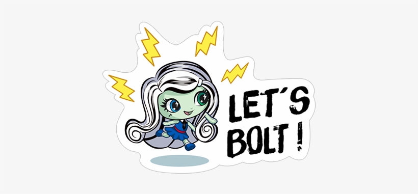 Viber Sticker «monster High» - Sticker, transparent png download