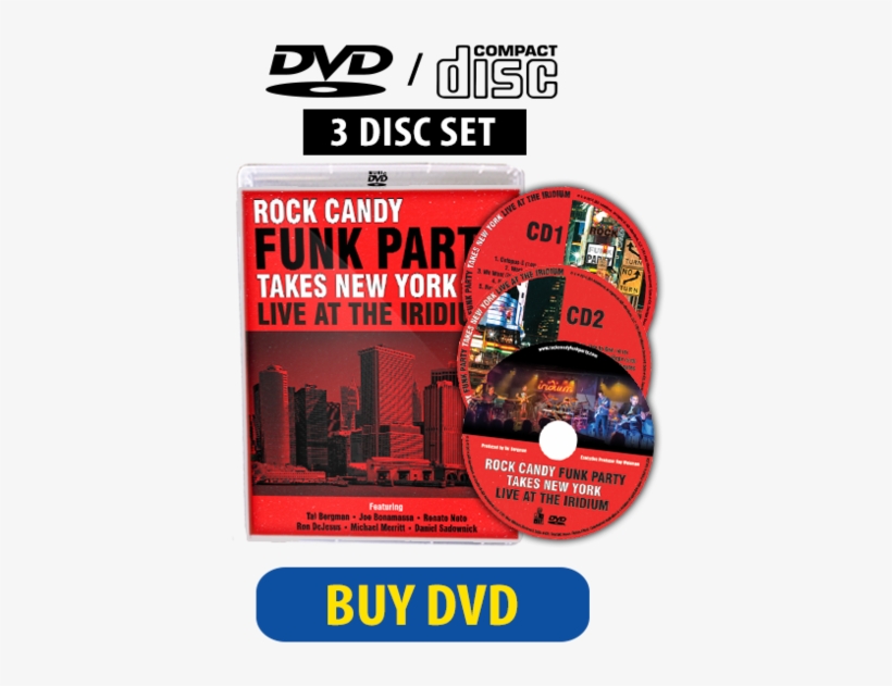 Rock Candy Funk Party Takes New York - Takes New York Rock Candy Funk Party, transparent png download